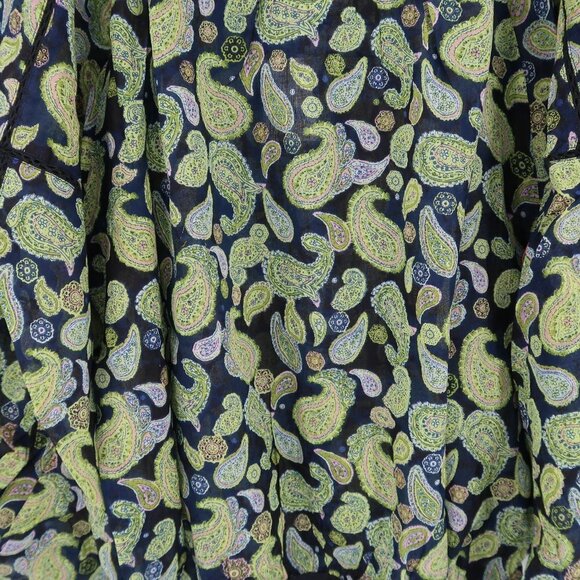 Free People Sundown Paisley Cotton Bodysuit Size Small - Picture 6 of 10